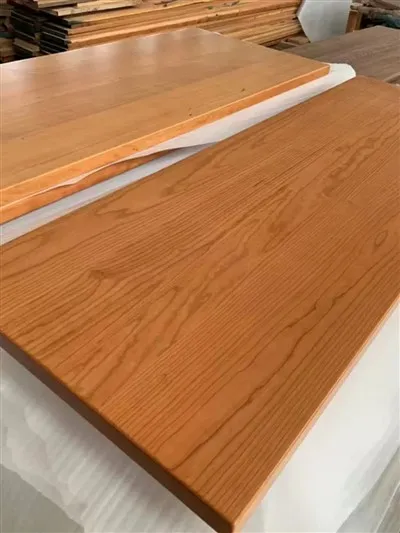 Окрашивание орехового шпона